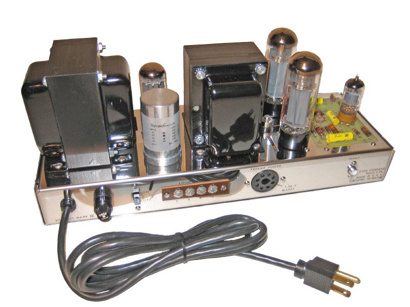 Dynaco replacement parts & vacuum tube audio amplifier kits from Dynakit