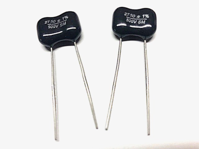 SILVER MICA 2750pF 1% CAPACITORS